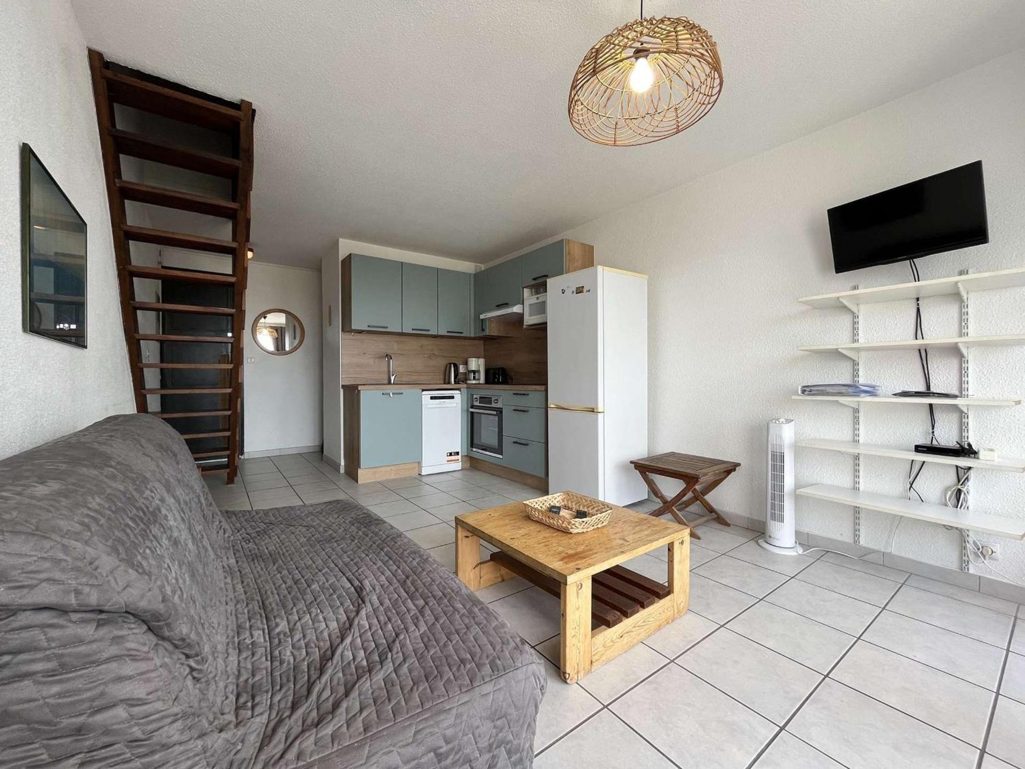 Appartement Renove 2 Chambres Avec Piscine Et Parking, A 6 Couchages Pres De La Plage - Fr-1-229-103 กรุยซ็อง ภายนอก รูปภาพ